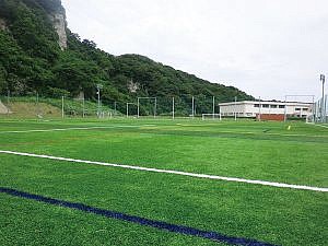 会場の勝山サッカーフィールド