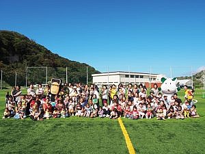 昨年初開催。たくさんの親子が参加。