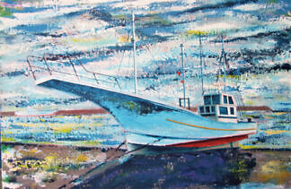 飯島眞澄「太夫崎漁港」